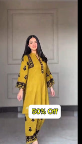 Alisha Embroidery 2 Piece Stitched