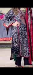 Meru 3PC STITCHED FOR GIRLS