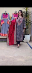 Meru 3PC STITCHED FOR GIRLS