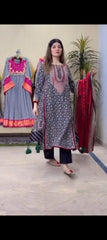 Meru 3PC STITCHED FOR GIRLS
