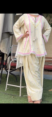 Hirasss Digital Print 3PC STITCHED FOR GIRLS