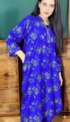 Seerat digital print Stiched 2 Piece suit long length pocket style