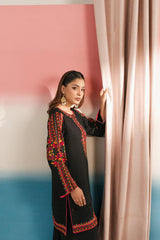 ROYAL BLACK CO-ORD SETS STICTHED FOR GIRLS