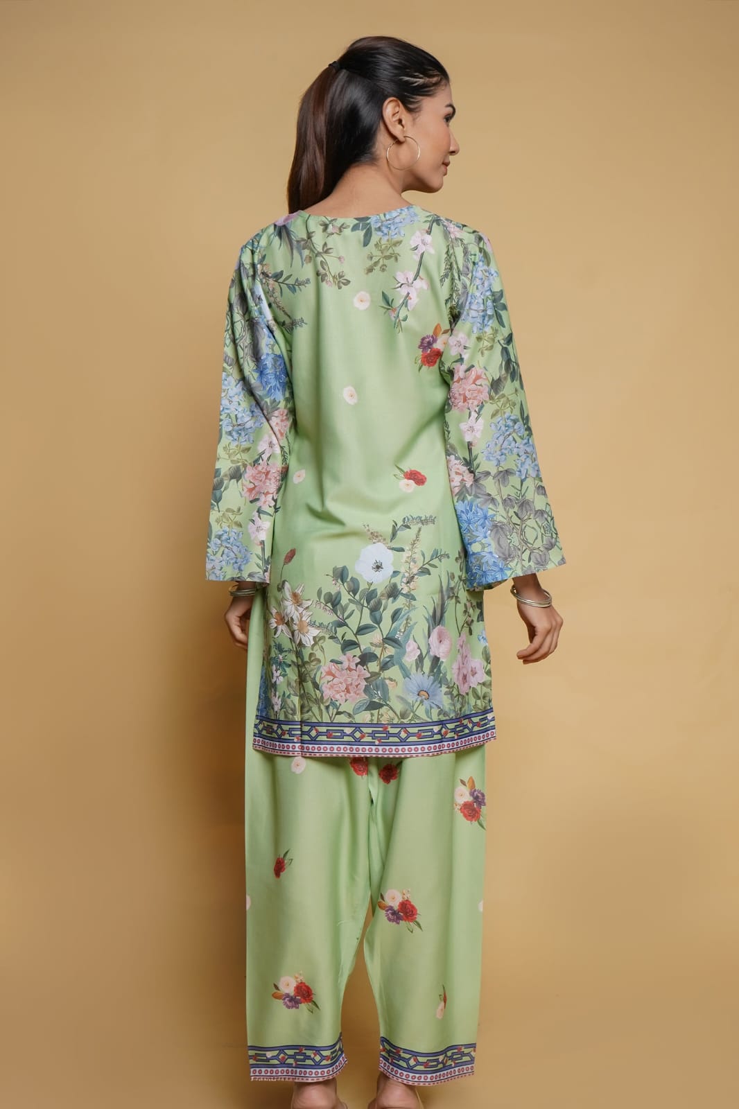 Anzi Winter Digital Print 2 Piece Stiched