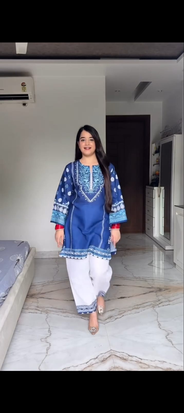 Anzi Winter Digital Print 2 Piece Stiched