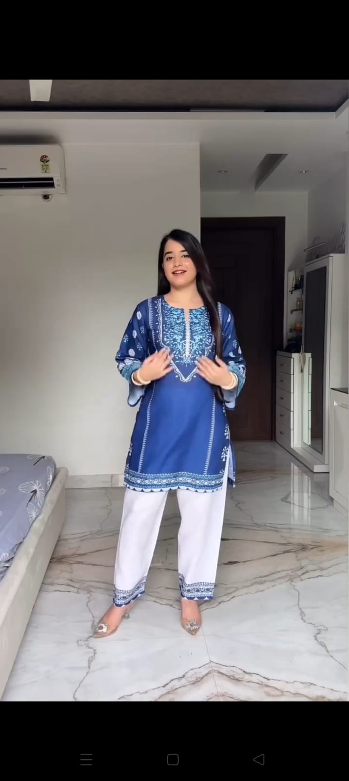 Anzi Winter Digital Print 2 Piece Stiched