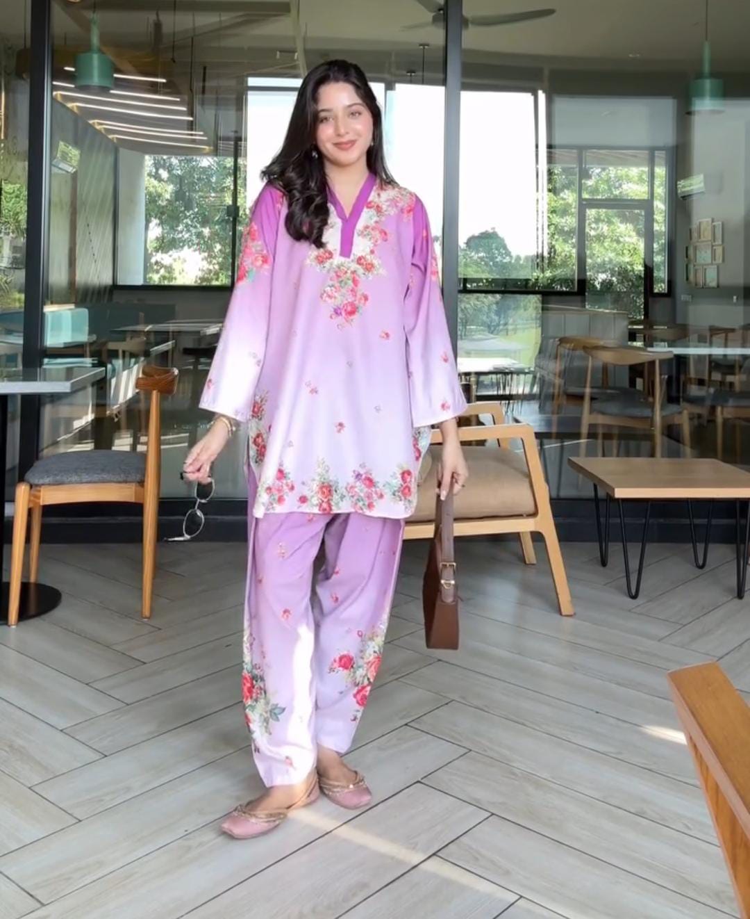 Monii  DIGITAL PRINT 2PC STITCHED FOR GIRLS