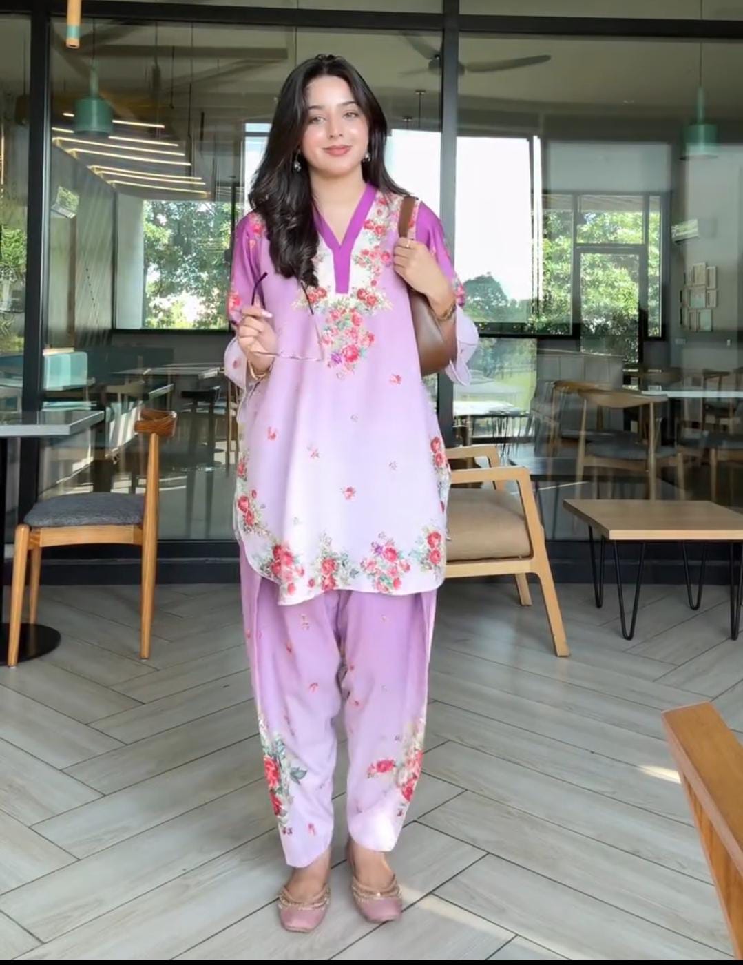 Monii  DIGITAL PRINT 2PC STITCHED FOR GIRLS