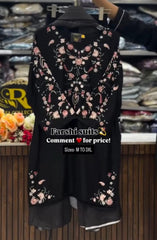 Happy Embroidery 2 Piece Suit Stiched