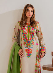 Multi Color 3Pcs Embroidery