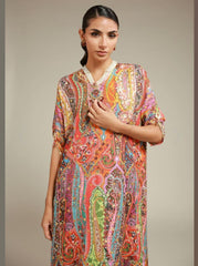Multi Kaftan Long Length 2 Piece