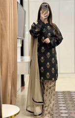 Massive Digital Print 3PC STITCHED FOR GIRLS