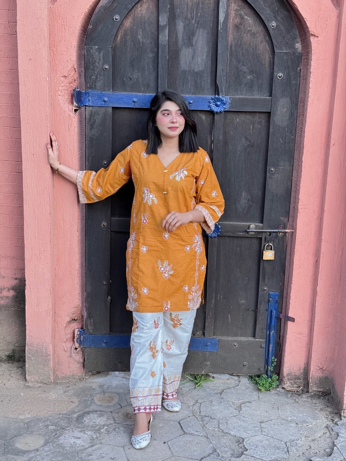 Musturd Cotton 2pcs