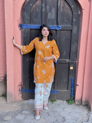 Musturd Cotton 2pcs