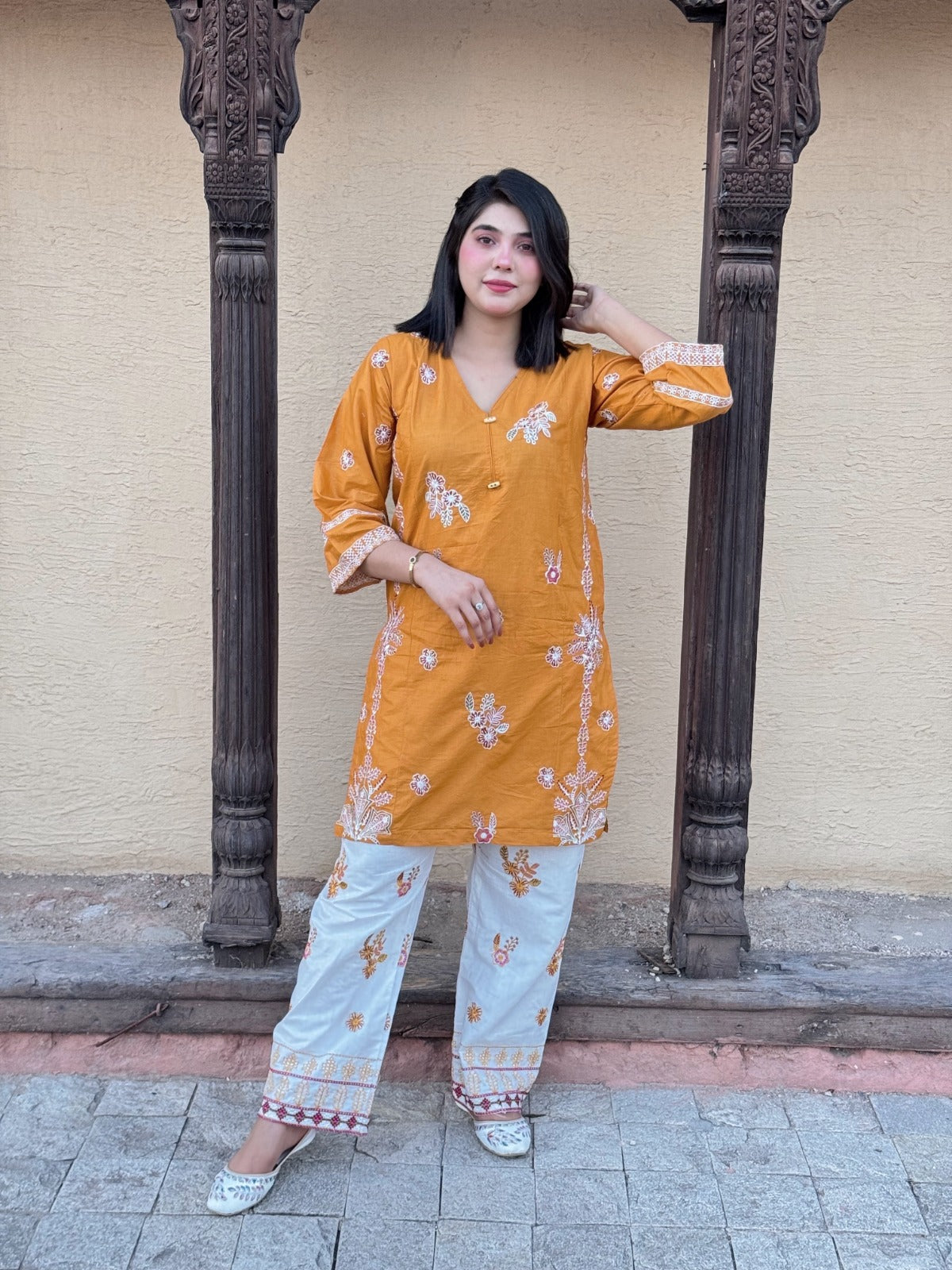 Musturd Cotton 2pcs