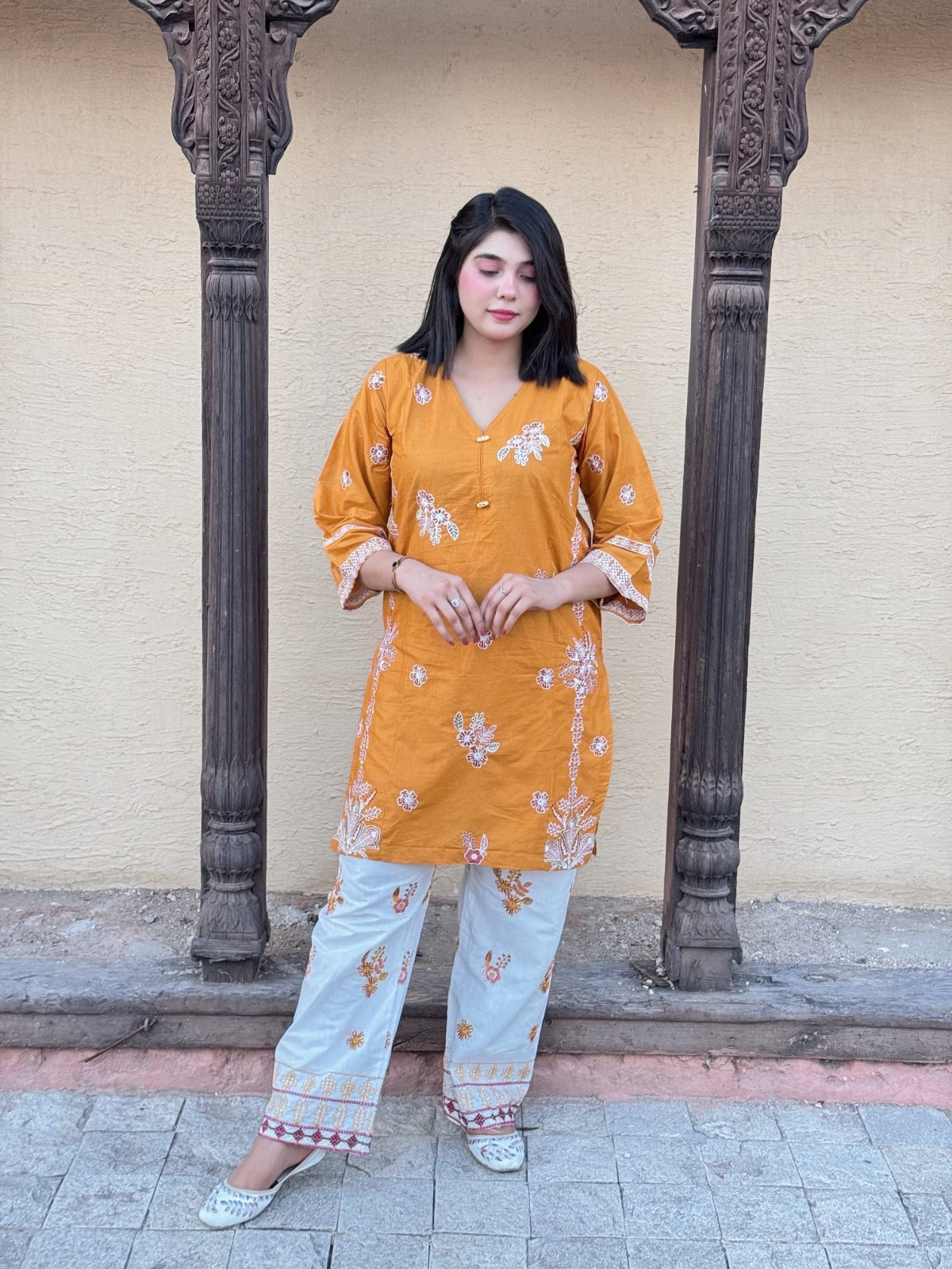 Musturd Cotton 2pcs